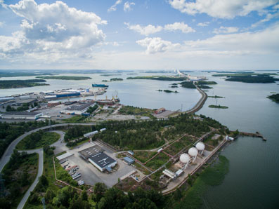 Teollisen alueen suunnittelu Uudenkaupungin satama